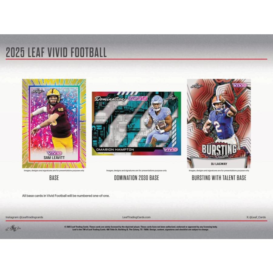NFL 2025 LEAF VIVID HOBBY[1ボックス] |  | 02