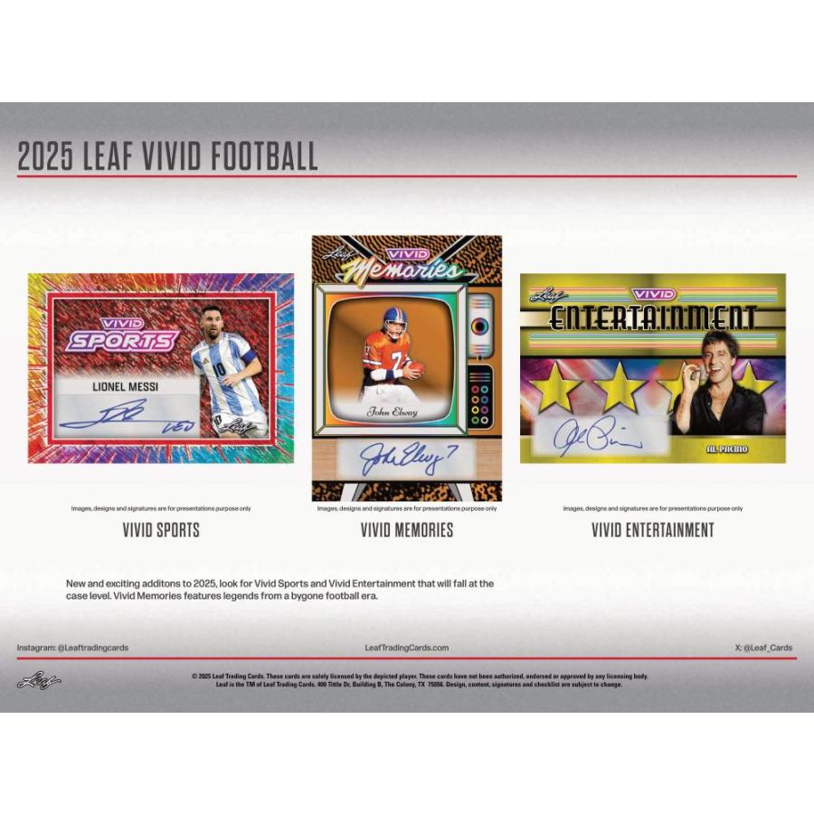 NFL 2025 LEAF VIVID HOBBY[1ボックス] |  | 03