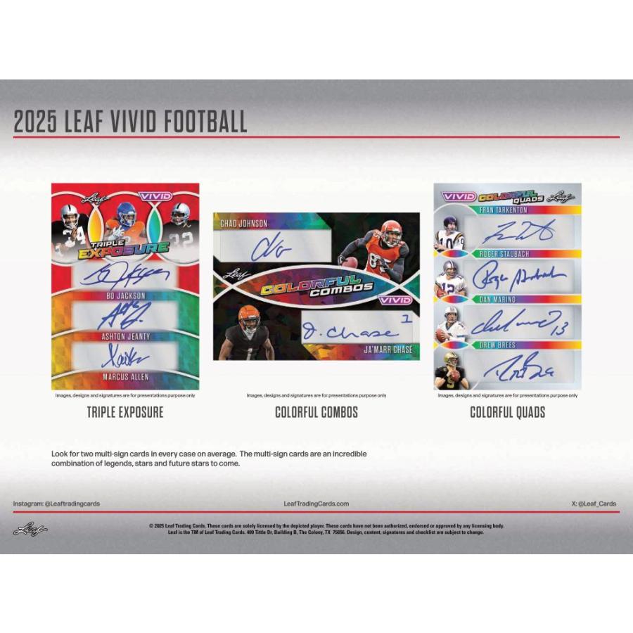NFL 2025 LEAF VIVID HOBBY[1ボックス] |  | 04