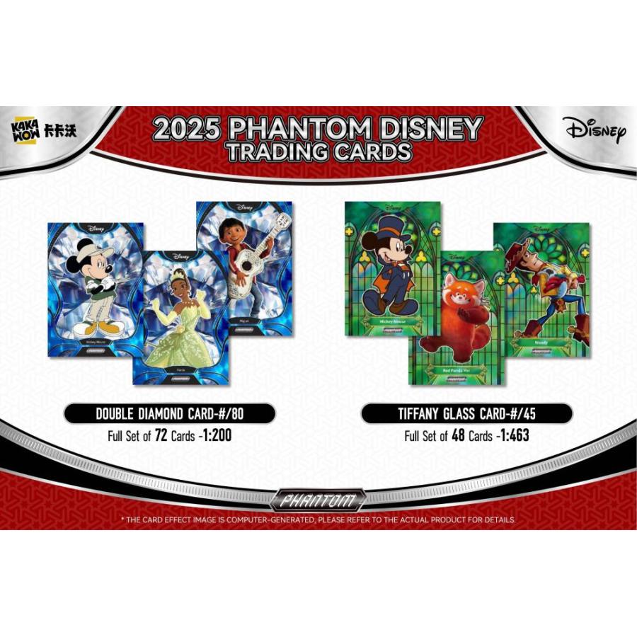 100枚限定　Kakawow Disney phantom signature 100枚限定 Kakawow Disney phantom signature