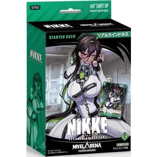 TCG「勝利の女神:NIKKE」NIVEL ARENA スターターデッキ ST02 リアルカインドネス 属性(大地)(日本語版・正規輸入)[1ボックス] | 