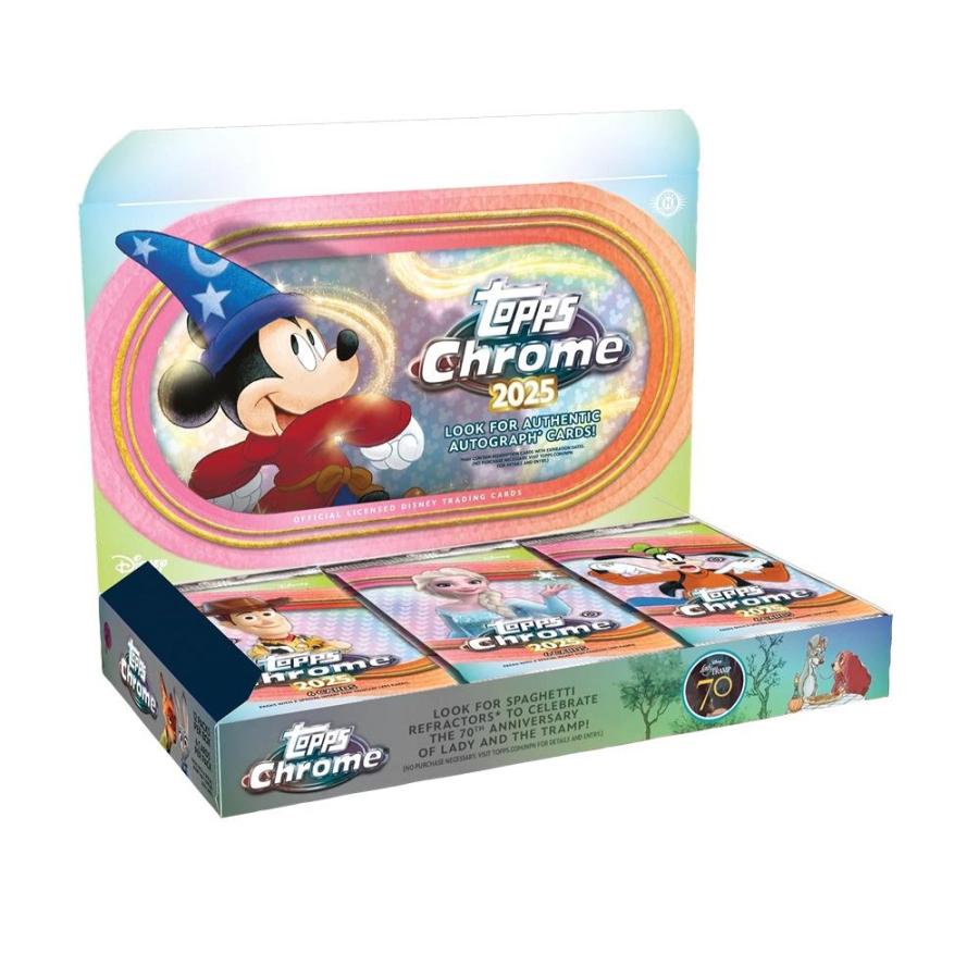 2025 TOPPS CHROME DISNEY HOBBY