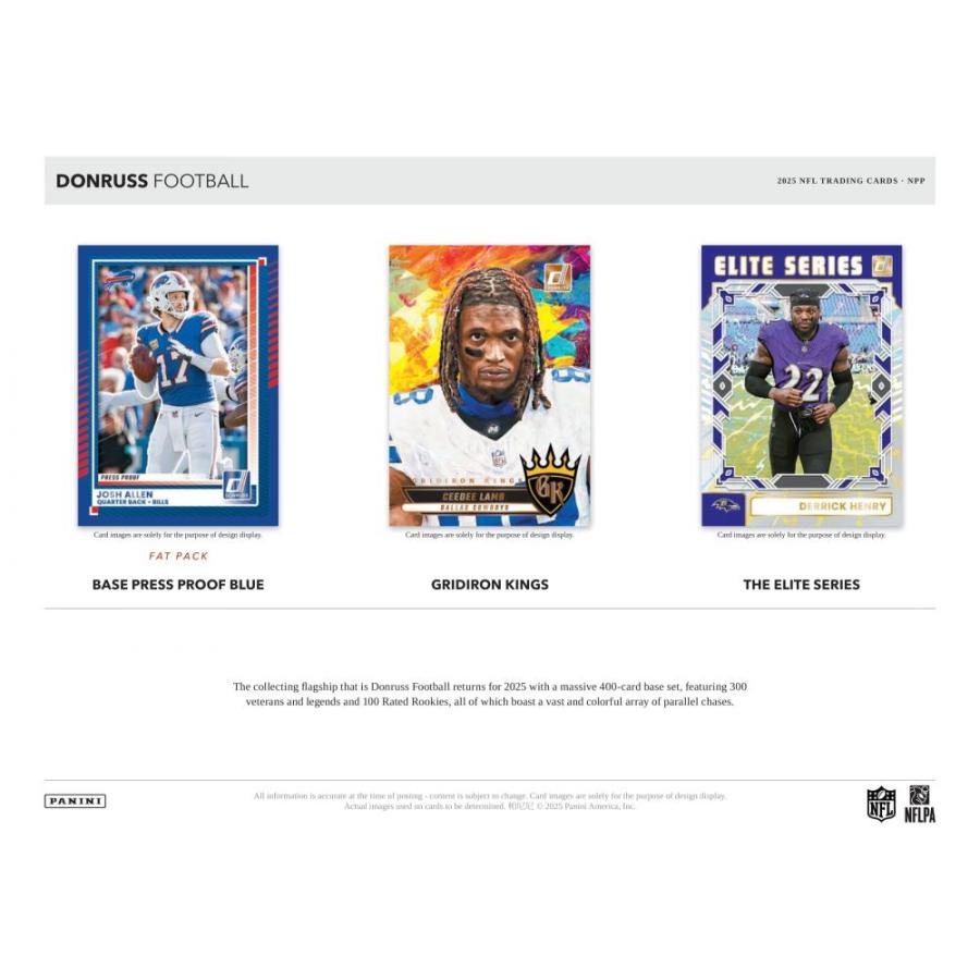 NFL 2025 DONRUSS COUNTER DISPLAY[1ボックス] |  | 02