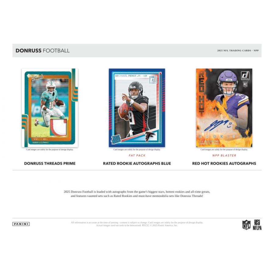 NFL 2025 DONRUSS COUNTER DISPLAY[1ボックス] |  | 03