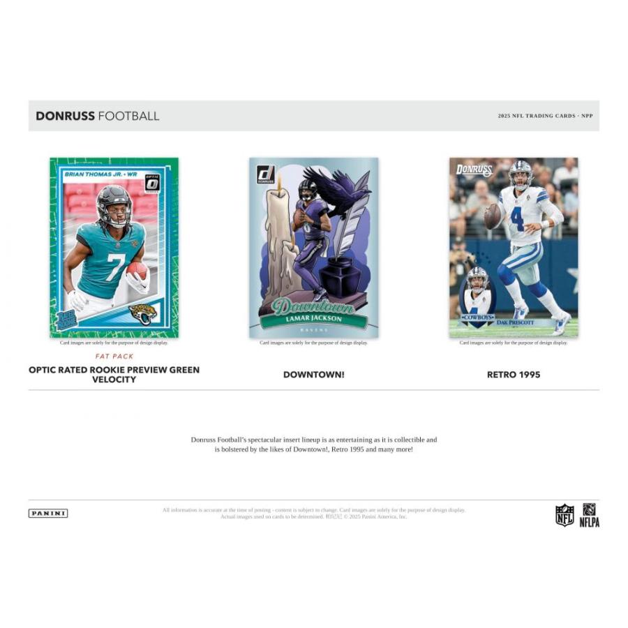 NFL 2025 DONRUSS COUNTER DISPLAY[1ボックス] |  | 04