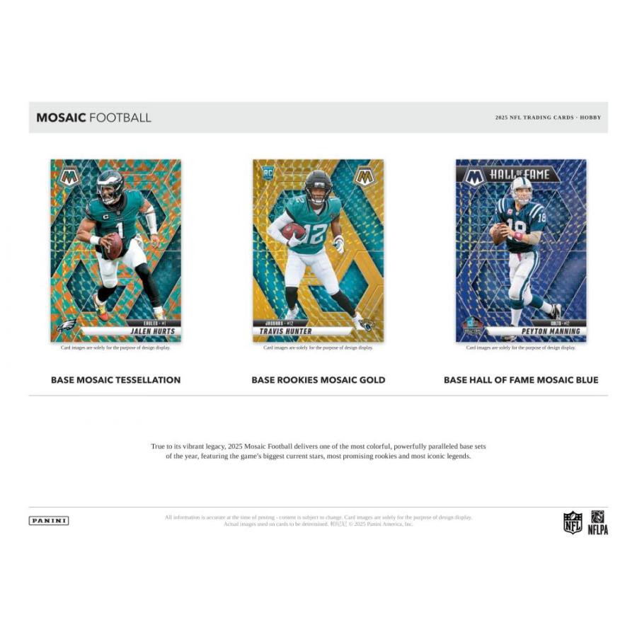 NFL 2025 PANINI MOSAIC HOBBY[1ボックス] |  | 02