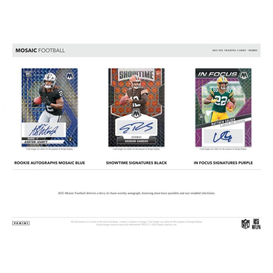 NFL 2025 PANINI MOSAIC HOBBY[1ボックス] |  | 03