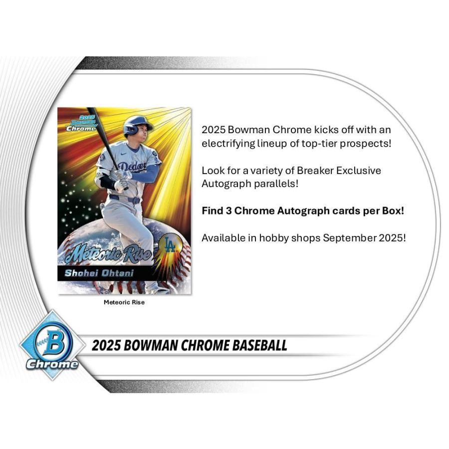 MLB 2025 TOPPS BOWMAN CHROME BREAKER DELIGHT[1ボックス] |  | 02