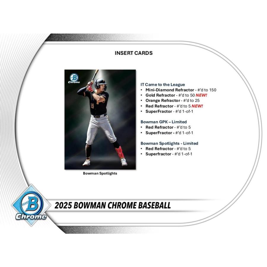 MLB 2025 TOPPS BOWMAN CHROME BREAKER DELIGHT[1ボックス] |  | 05