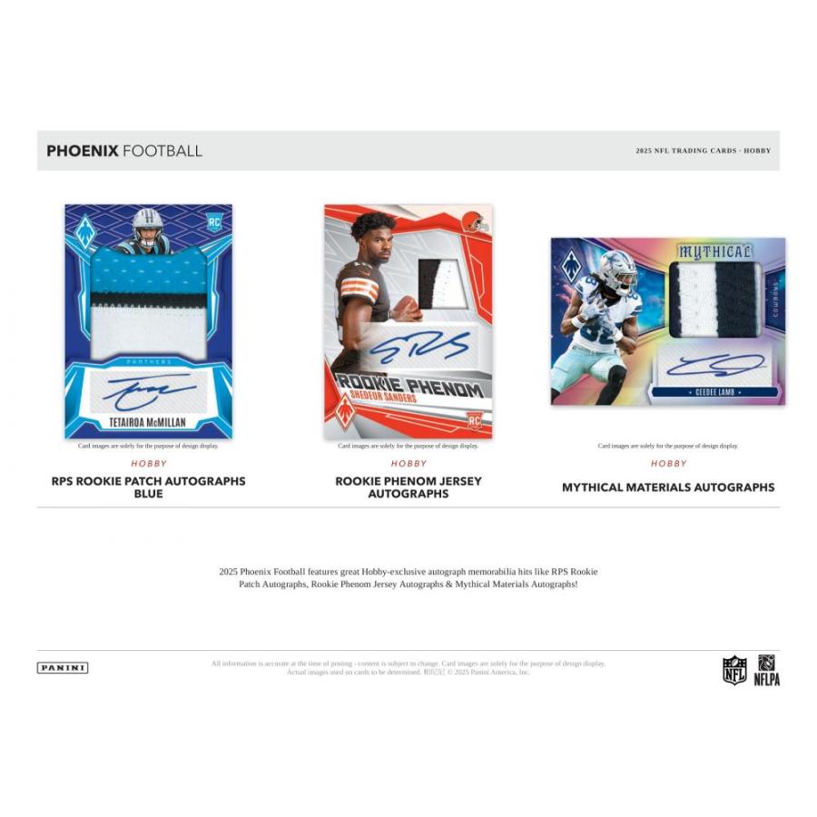 NFL 2025 PANINI PHOENIX HOBBY[1ボックス] |  | 03