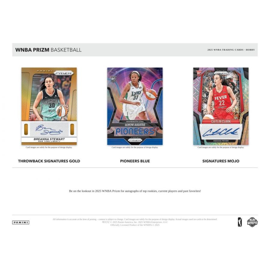 WNBA 2025 PANINI PRIZM HOBBY | 2025 パニーニ プリズム 女子バスケットボール ホビー[1ボックス] |  | 03