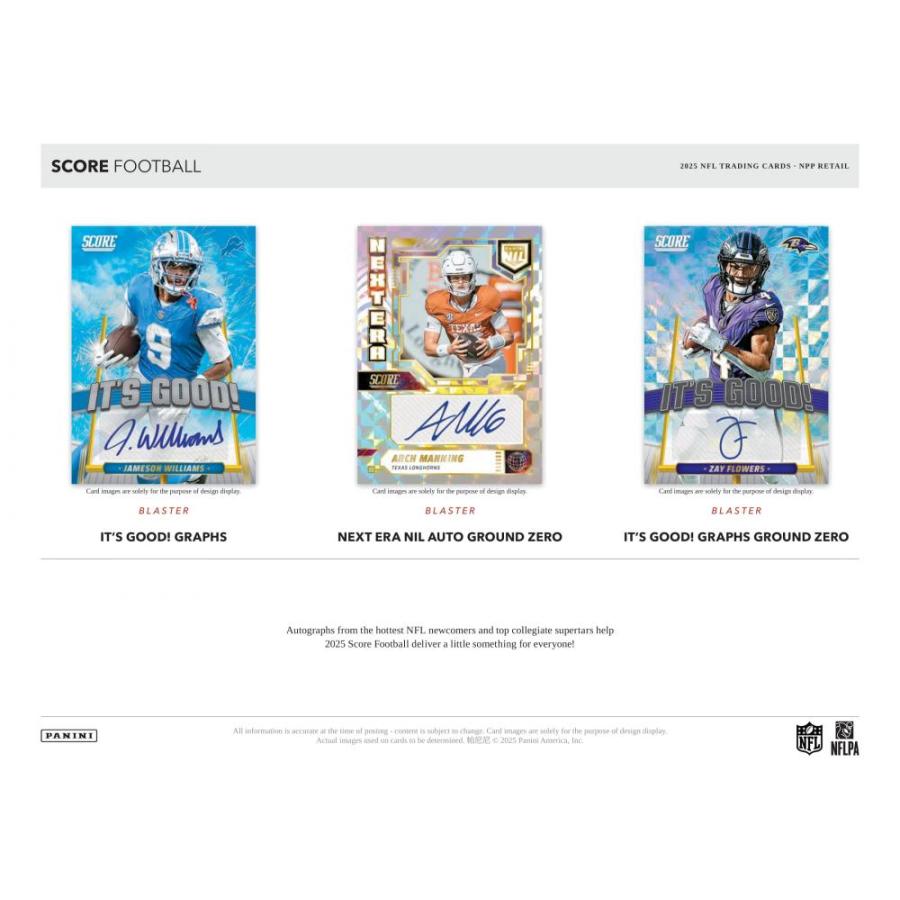 NFL 2025 PANINI SCORE MEGA BOX[1ボックス] |  | 04