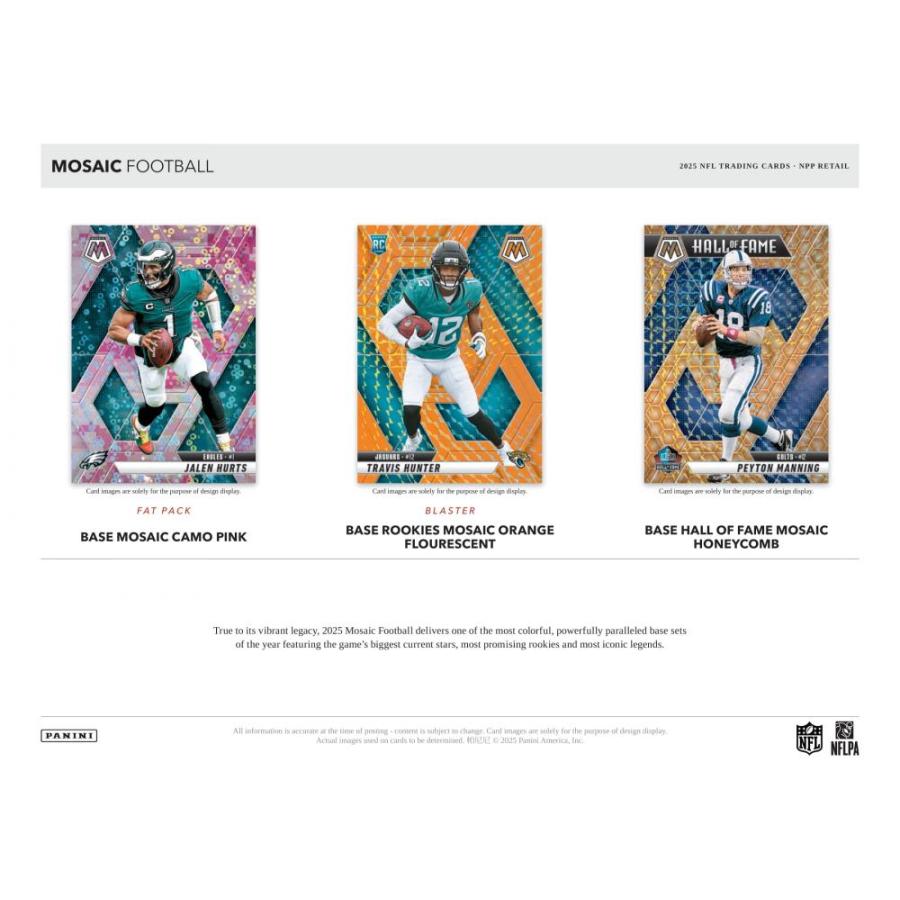 NFL 2025 PANINI MOSAIC BLASTER[1ボックス] |  | 02