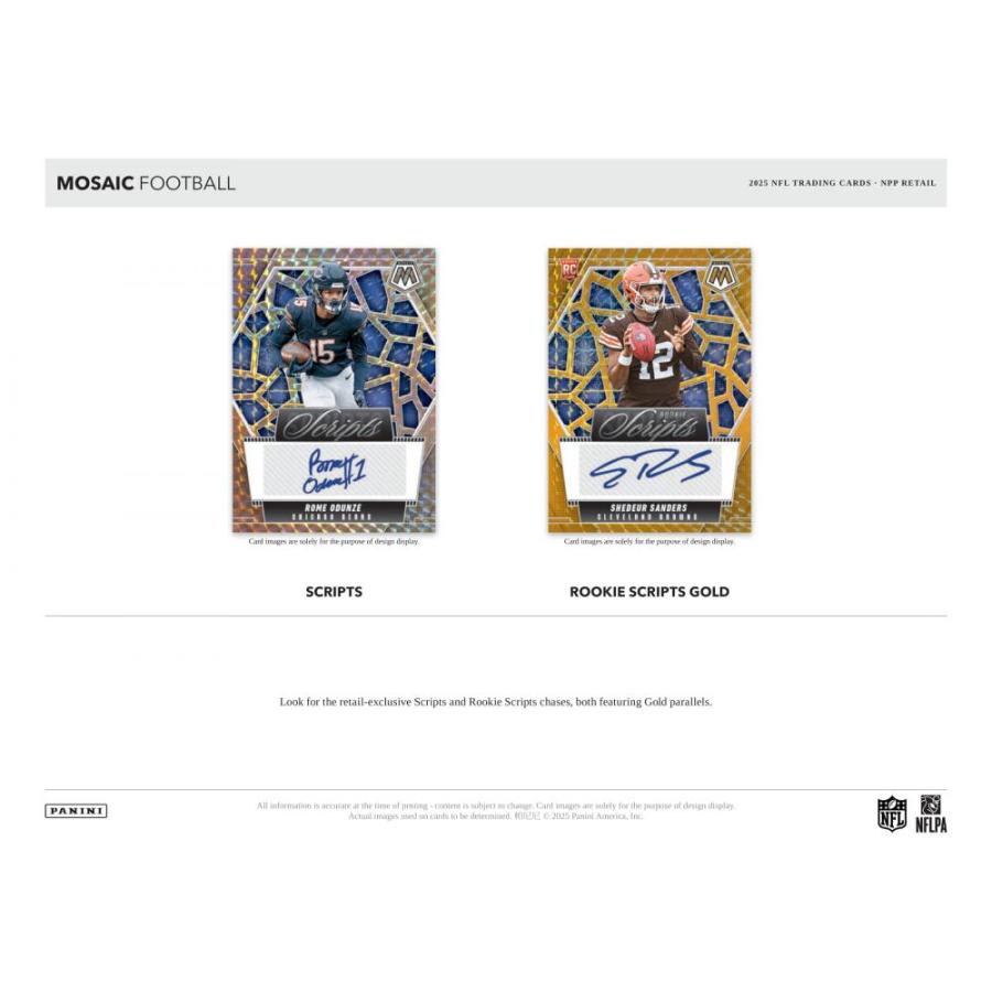 NFL 2025 PANINI MOSAIC BLASTER[1ボックス] |  | 03