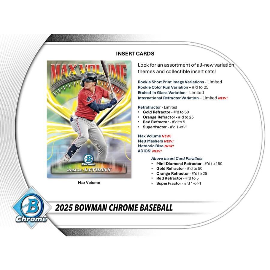 MLB 2025 TOPPS BOWMAN CHROME HOBBY[1ボックス] |  | 04