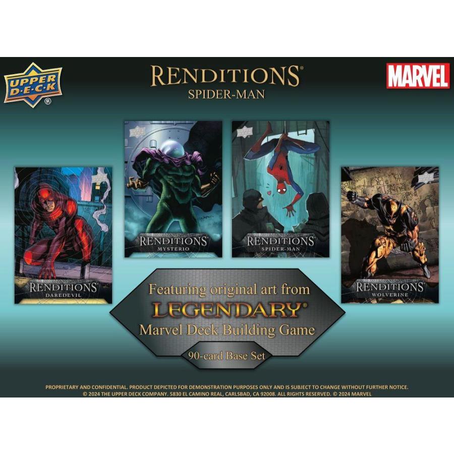 2024 UPPER DECK MARVEL RENDITIONS: SPIDER-MAN[1ボックス] |  | 01