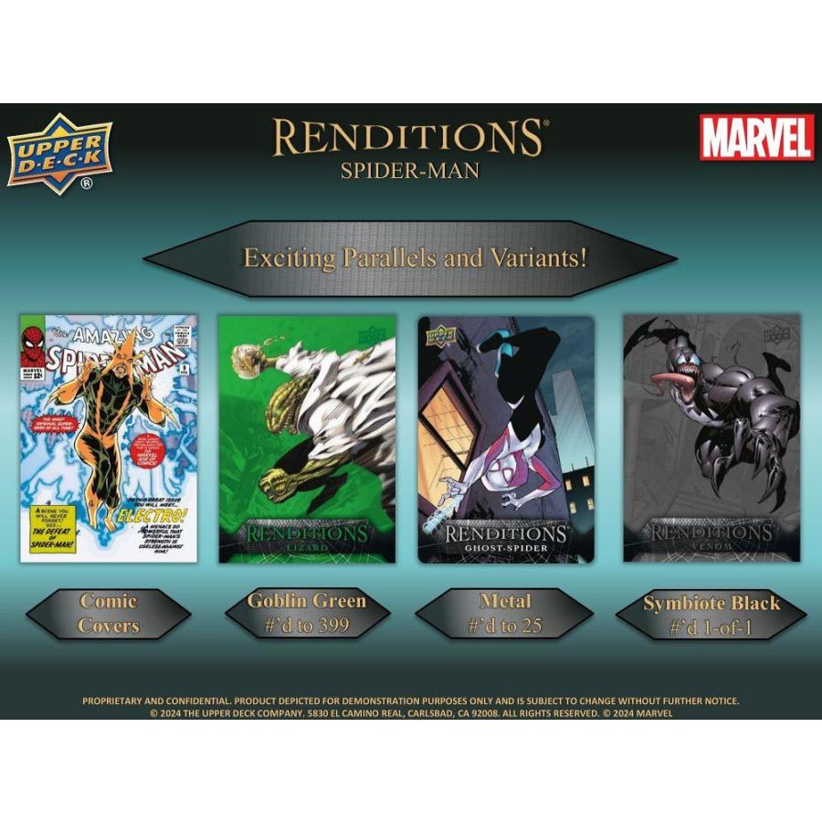 2024 UPPER DECK MARVEL RENDITIONS: SPIDER-MAN[1個] |  | 02