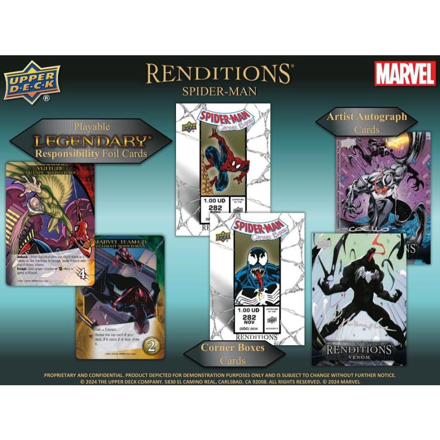 2024 UPPER DECK MARVEL RENDITIONS: SPIDER-MAN[1個] |  | 03