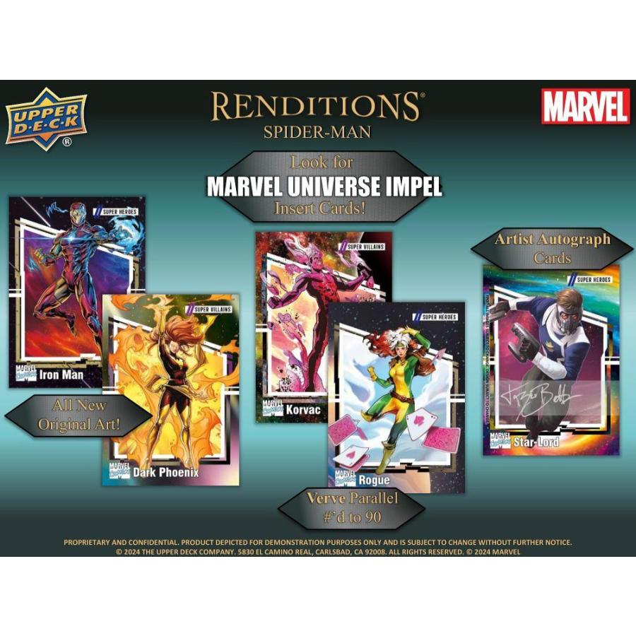 2024 UPPER DECK MARVEL RENDITIONS: SPIDER-MAN[1個] |  | 04