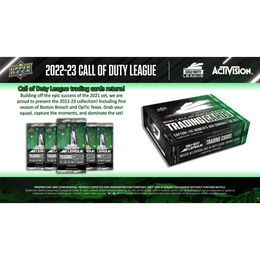 2022-23 UPPER DECK CALL OF DUTY LEAGUE HOBBY[1ボックス] |  | 02