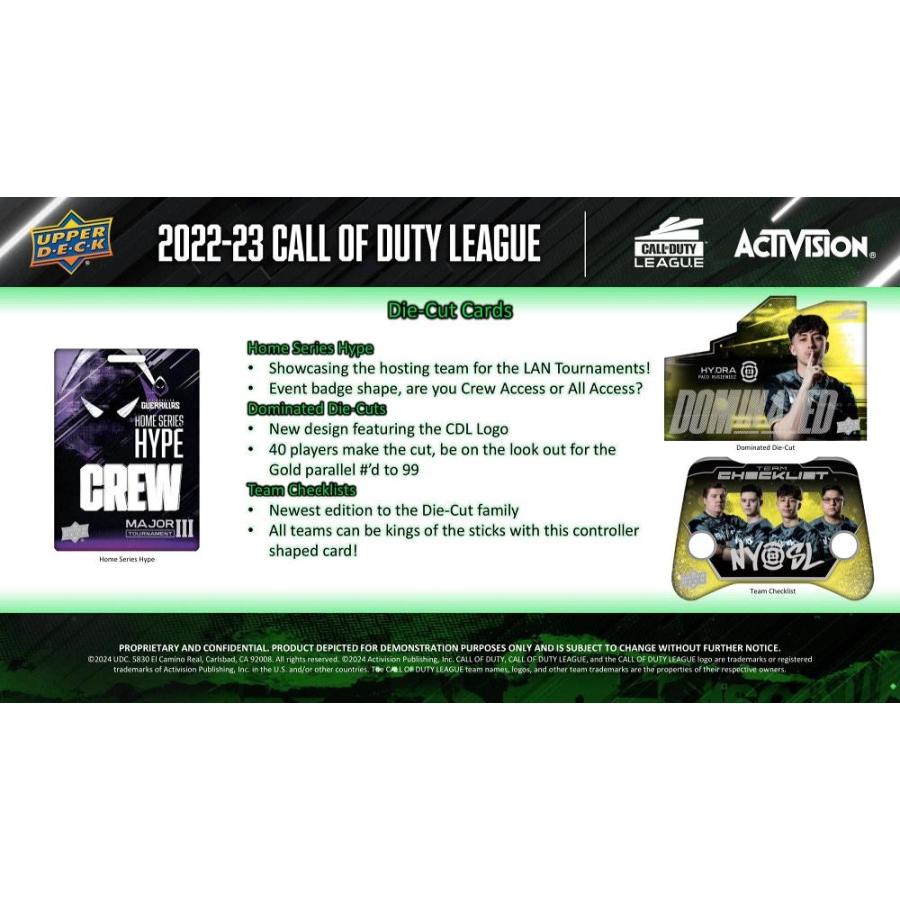 2022-23 UPPER DECK CALL OF DUTY LEAGUE HOBBY[1ボックス] |  | 04