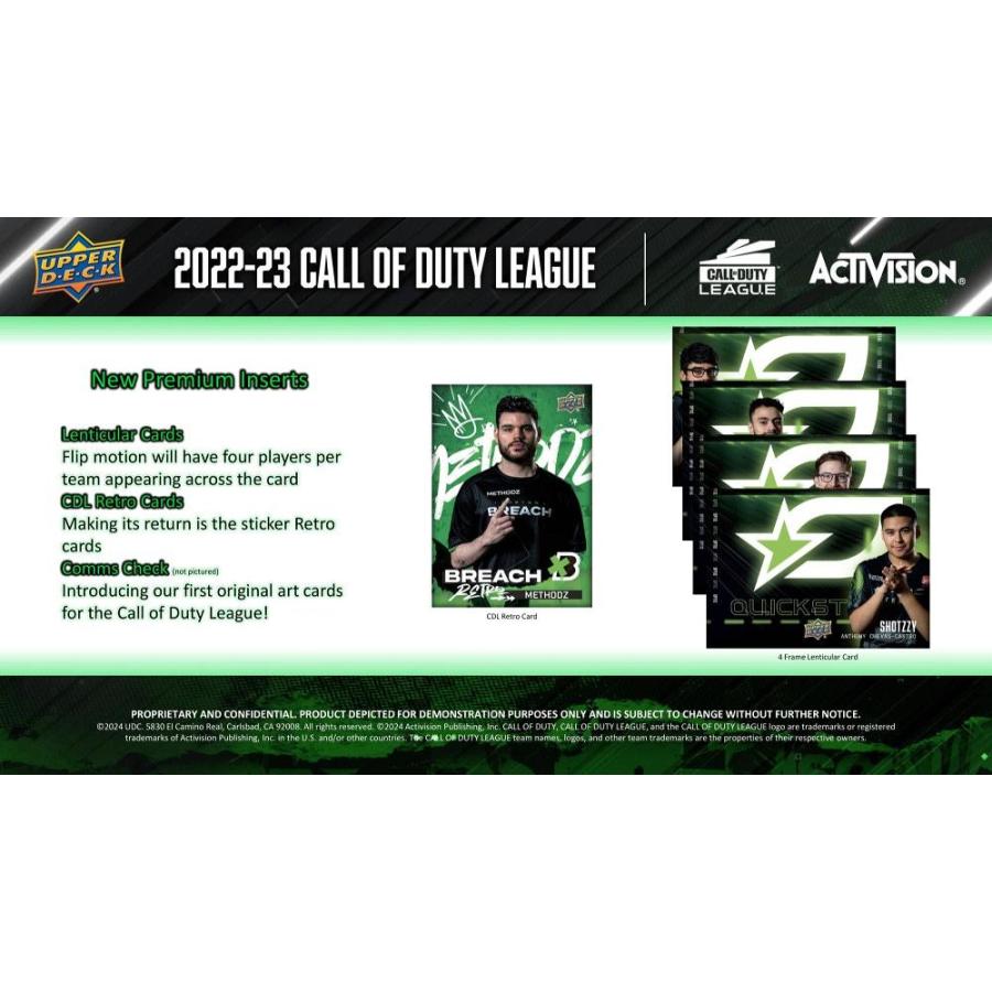 2022-23 UPPER DECK CALL OF DUTY LEAGUE HOBBY[1ボックス] |  | 05