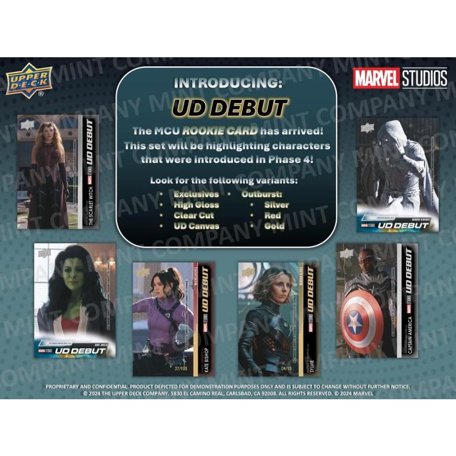 2024 UPPER DECK MARVEL STUDIOS’ SERIES 1 DISNEY+[1ボックス] |  | 02