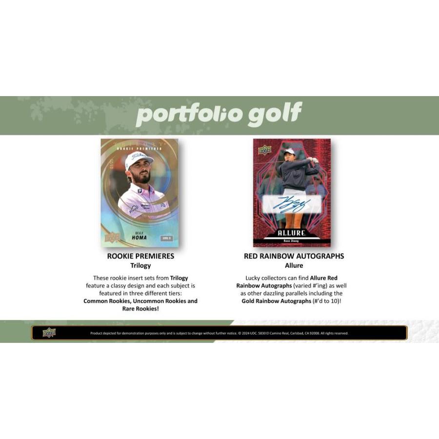 GOLF 2024 UPPER DECK PORTFOLIO HOBBY[1個] |  | 04