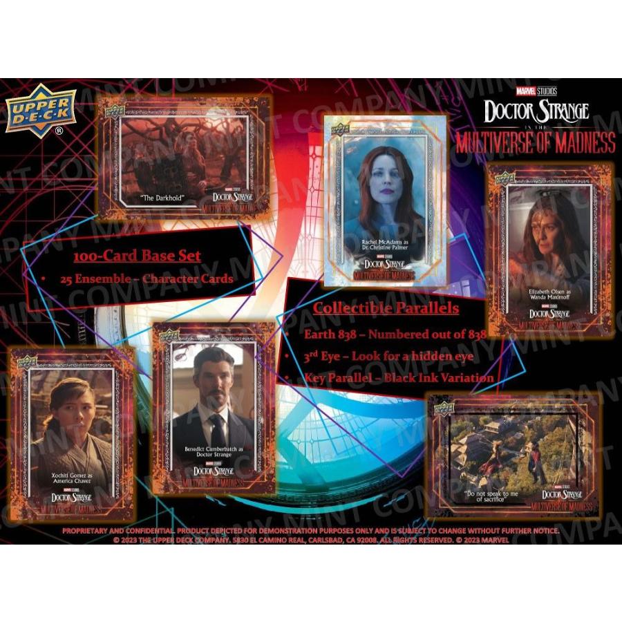 2023 UPPER DECK MARVEL Dr. STRANGE  IN THE MULTIVERSE OF MADNESS HOBBY | 2023 アッパーデック マーベル ドクター・ストレンジ/マルチバース…[1ボックス] |  | 01