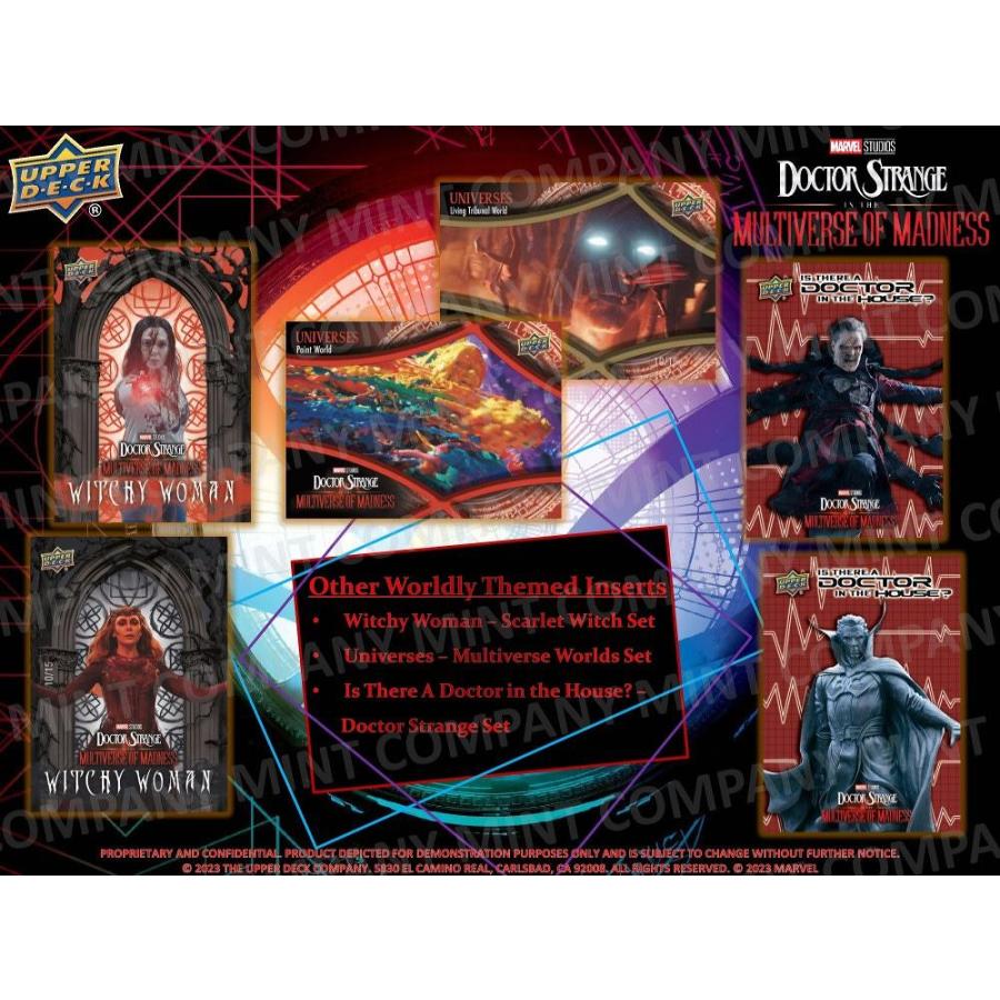 2023 UPPER DECK MARVEL Dr. STRANGE  IN THE MULTIVERSE OF MADNESS HOBBY | 2023 アッパーデック マーベル ドクター・ストレンジ/マルチバース…[1ボックス] |  | 02