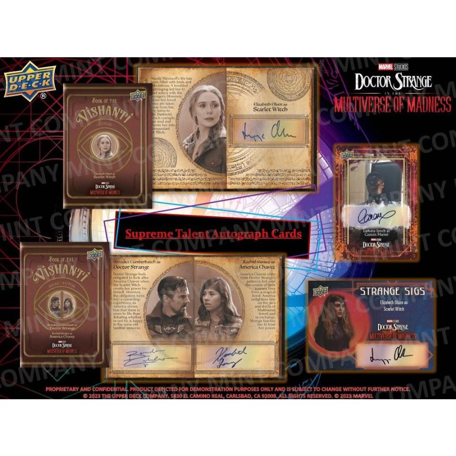 2023 UPPER DECK MARVEL Dr. STRANGE  IN THE MULTIVERSE OF MADNESS HOBBY | 2023 アッパーデック マーベル ドクター・ストレンジ/マルチバース…[1ボックス] |  | 04