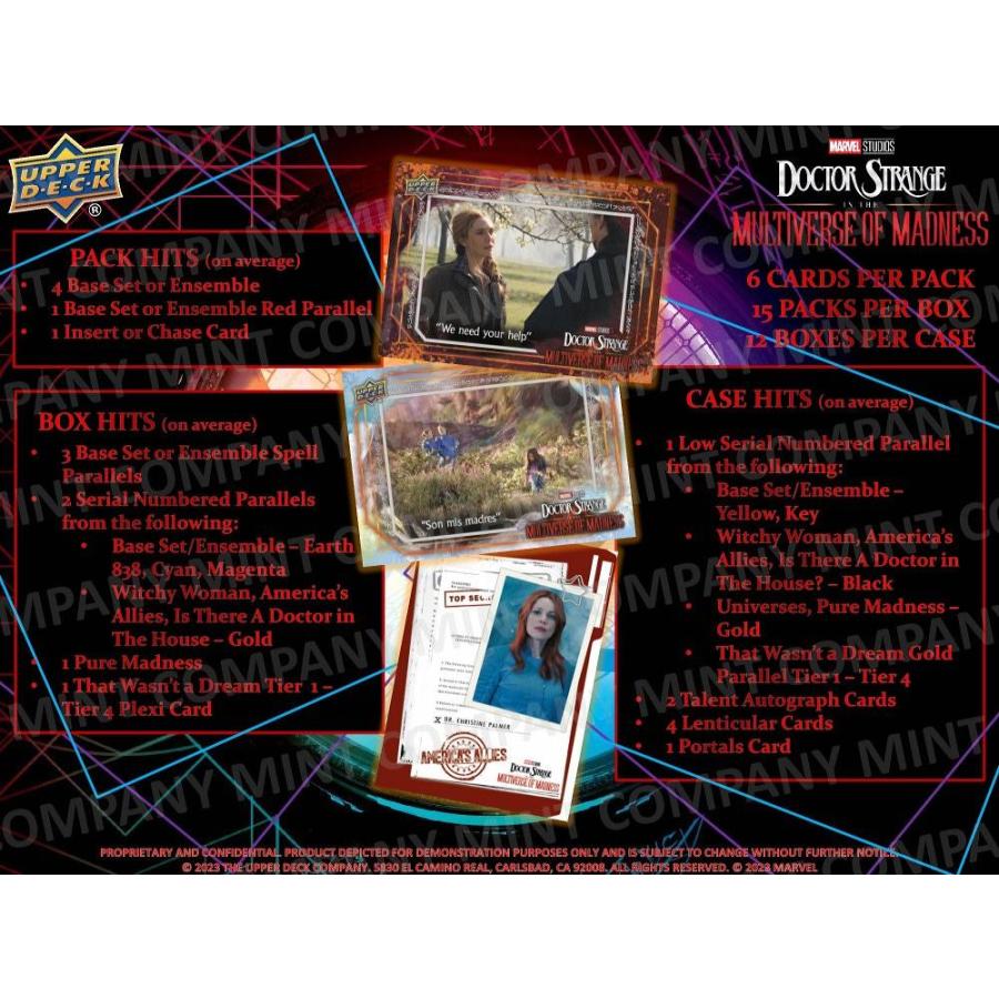 2023 UPPER DECK MARVEL Dr. STRANGE  IN THE MULTIVERSE OF MADNESS HOBBY | 2023 アッパーデック マーベル ドクター・ストレンジ/マルチバース…[1ボックス] |  | 05