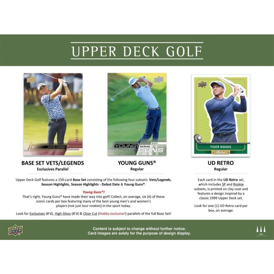 2024 UPPER DECK GOLF[1ボックス] |  | 01