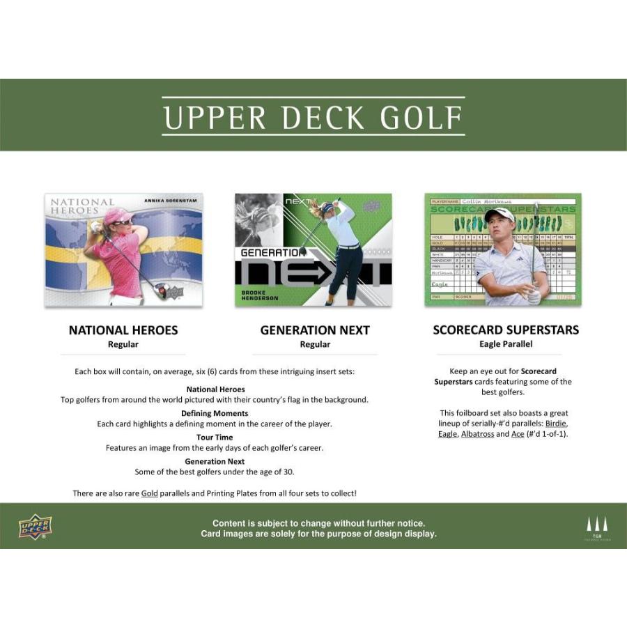 2024 UPPER DECK GOLF[1ボックス] |  | 03