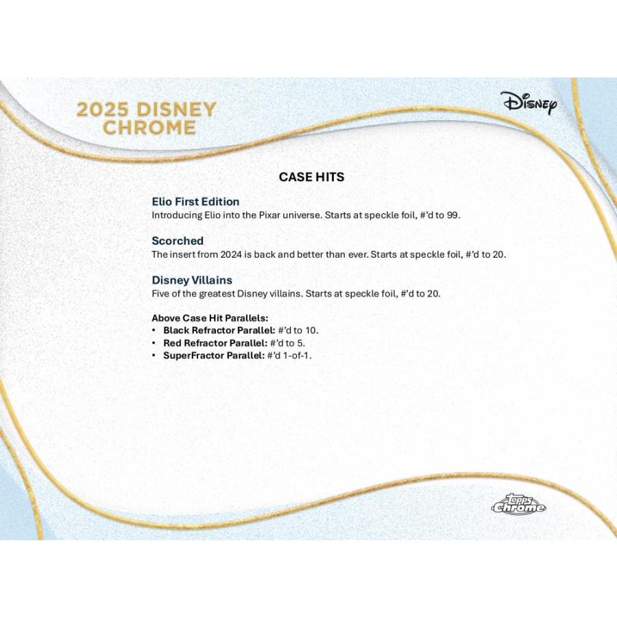 2025 TOPPS CHROME DISNEY MEGA BOX[1ボックス] |  | 05