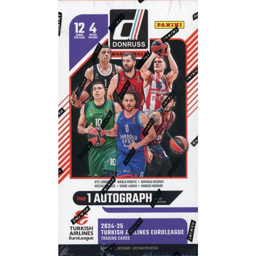 BASKETBALL 2024-25 PANINI DONRUSS TURKISH AIRLINES EUROLEAGUE HOBBY[1ボックス] | 