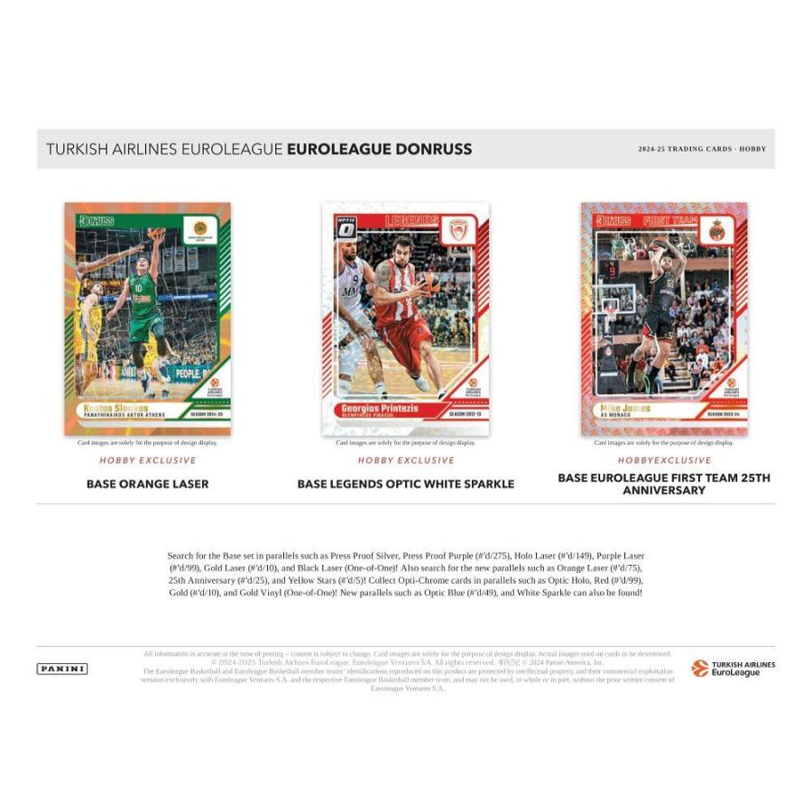 2024-25 PANINI DONRUSS TURKISH AIRLINES EUROLEAGUE BASKETBALL HOBBY | 2024-25 パニーニ ドンラス バスケットボール ユーロリーグ ホビー[1ボックス] |  | 03