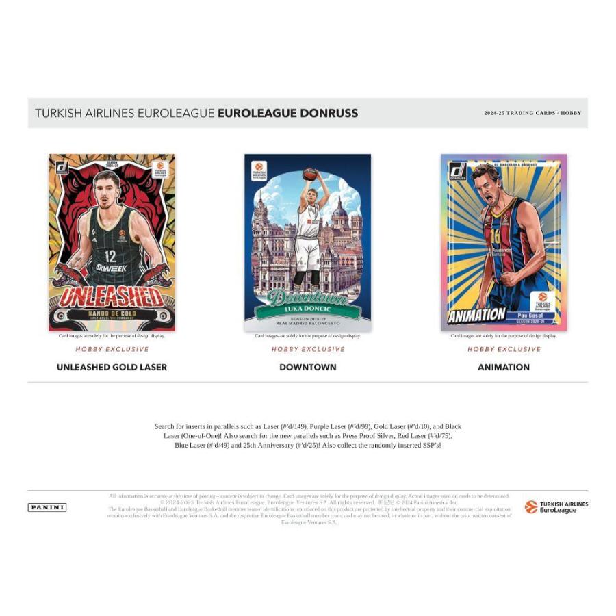 BASKETBALL 2024-25 PANINI DONRUSS TURKISH AIRLINES EUROLEAGUE HOBBY[1ボックス] |  | 04