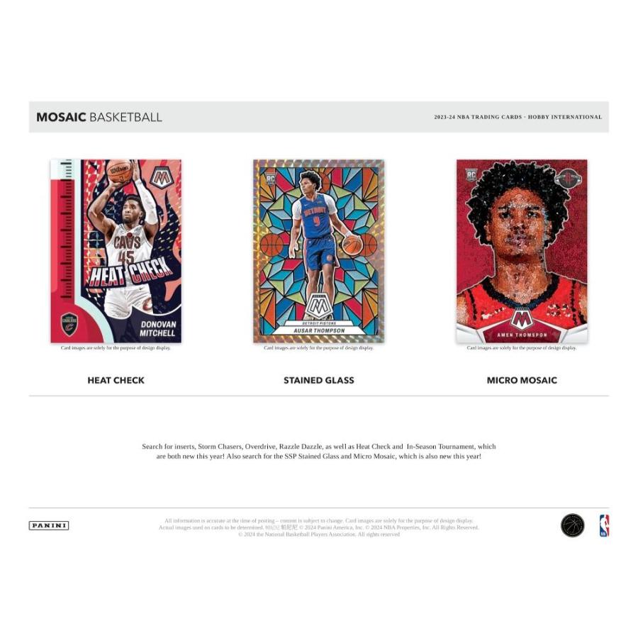 NBA 2023-24 PANINI MOSAIC HOBBY INTERNATIONAL[1ボックス] |  | 04
