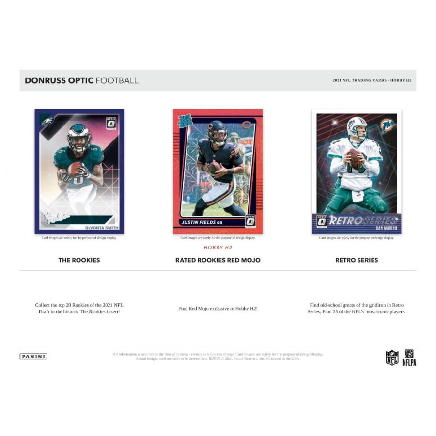 NFL 2021 PANINI DONRUSS OPTIC FOOTBALL H2  HOBBY HYBRID | 2021 パニーニ ドンラス オプティック フットボール H2 ホビー ハイブリッド[1ボックス] |  | 02
