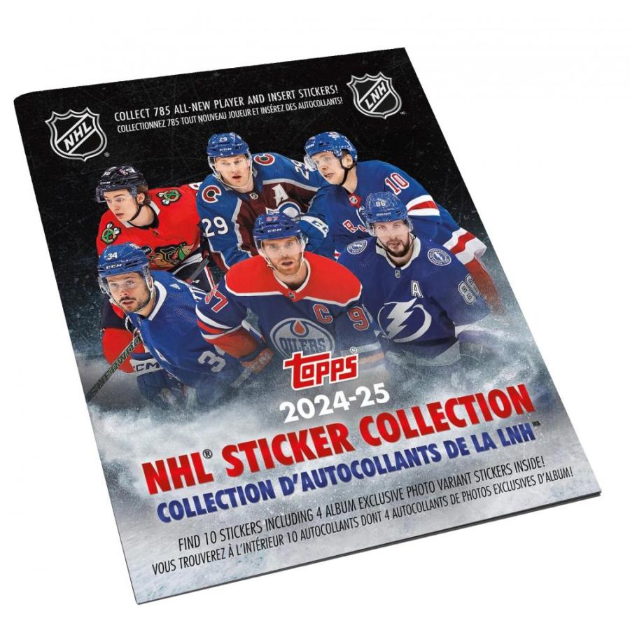 NHL 2024-25 TOPPS STICKER COLLECTION ALBUM | 2024-25 トップス ステッカーコレクション アルバム アイスホッケー[1個] | 