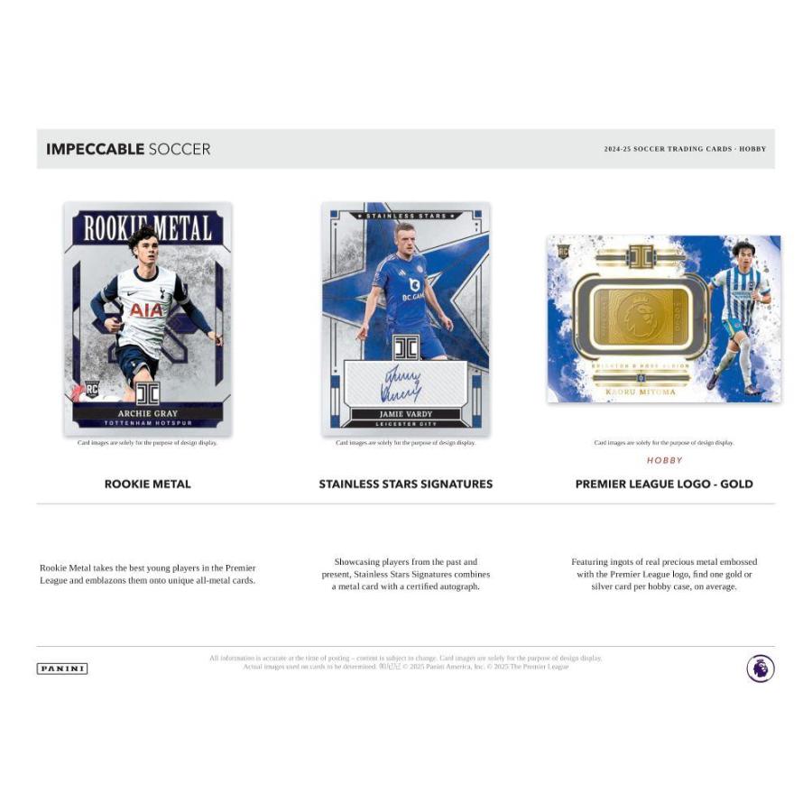 SOCCER 2024-25 PANINI IMPECCABLE PREMIER LEAGUE HOBBY[1ボックス] |  | 03