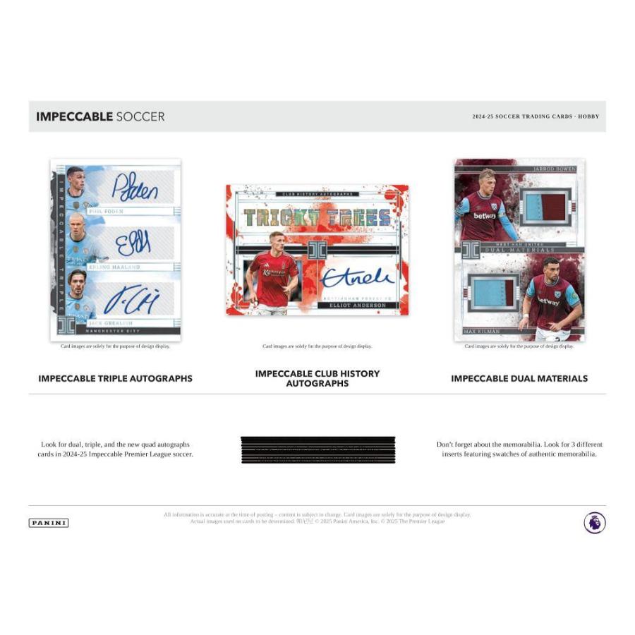 SOCCER 2024-25 PANINI IMPECCABLE PREMIER LEAGUE HOBBY[1ボックス] |  | 04