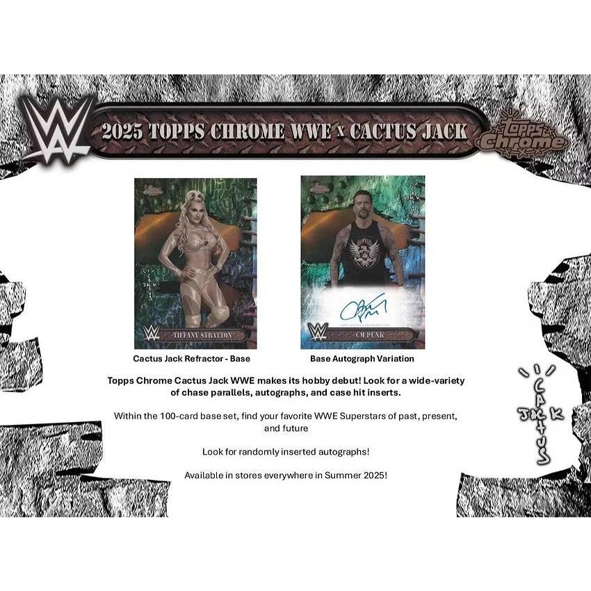 2025 TOPPS CHROME WWE X CACTUS JACK[1ボックス] |  | 01