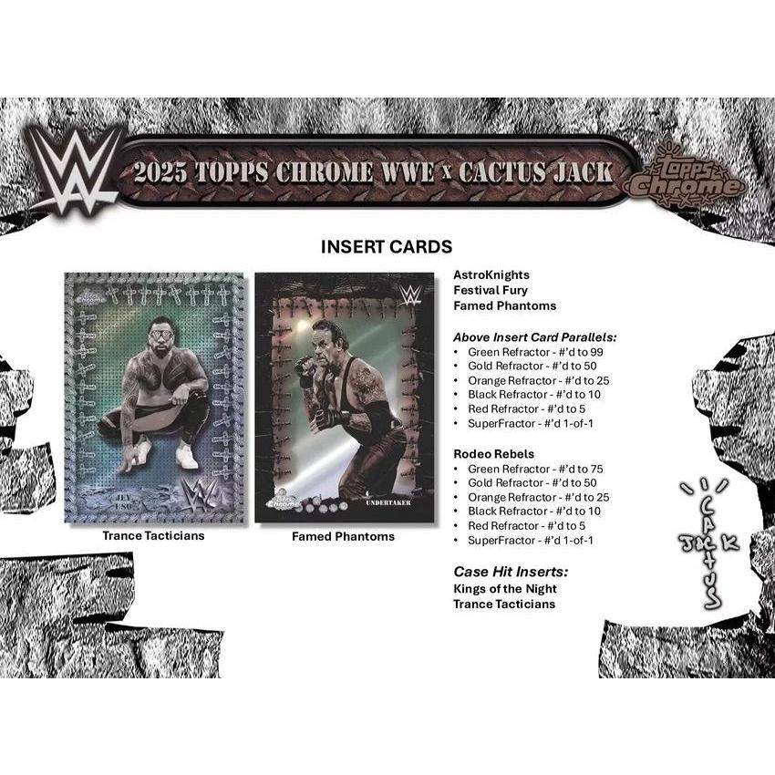 2025 TOPPS CHROME WWE X CACTUS JACK[1ボックス] |  | 03
