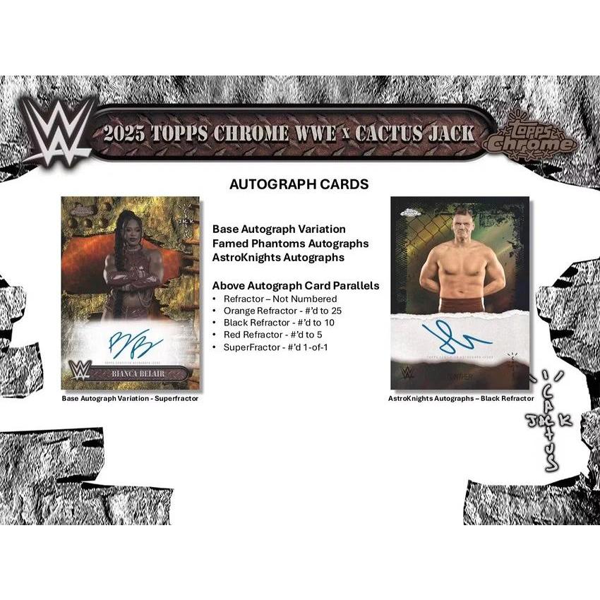 2025 TOPPS CHROME WWE X CACTUS JACK[1ボックス] |  | 04