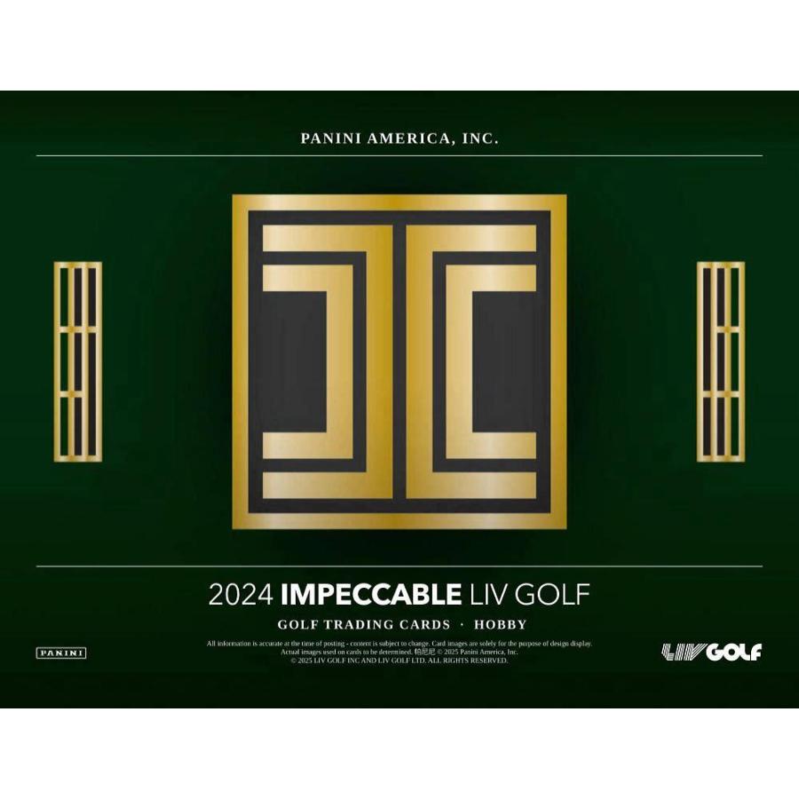 GOLF 2025 PANINI IMPECCABLE LIV GOLF HOBBY[1ボックス] |  | 01