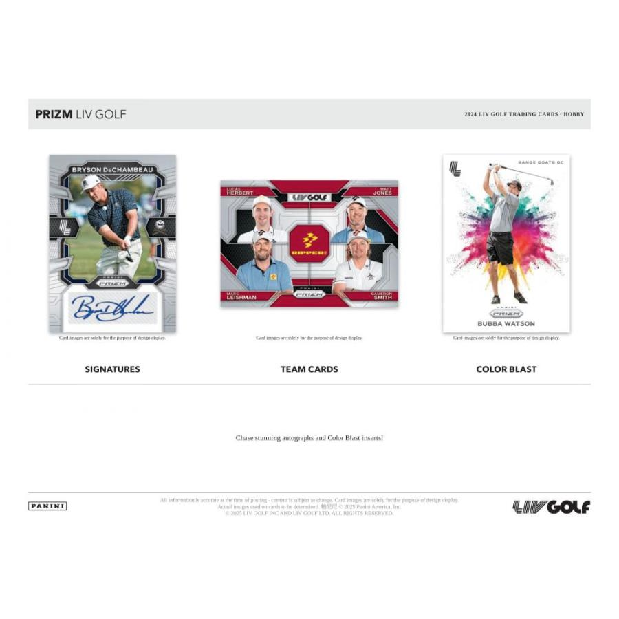 GOLF 2024 PANINI PRIZM LIV GOLF HOBBY[1ボックス] |  | 03