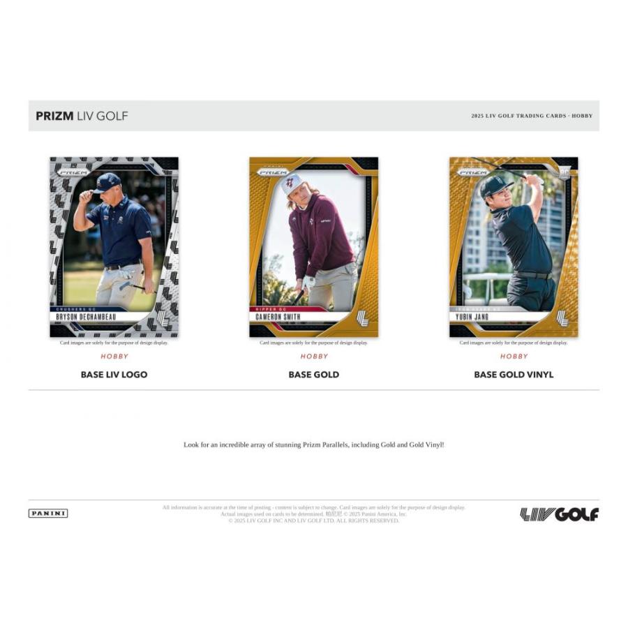 GOLF 2025 PANINI PRIZM LIV GOLF HOBBY[1ボックス] |  | 02