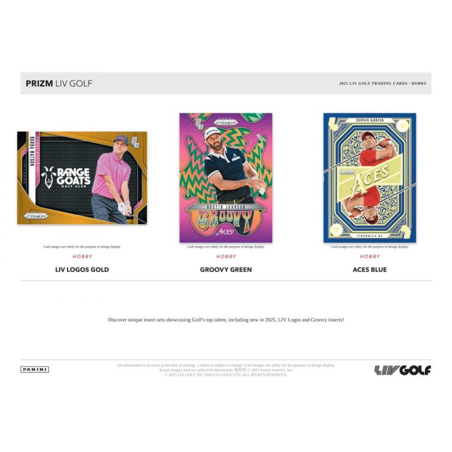 GOLF 2025 PANINI PRIZM LIV GOLF HOBBY[1ボックス] |  | 03
